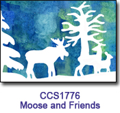 Moose and Friends Charity Select Holiday Card